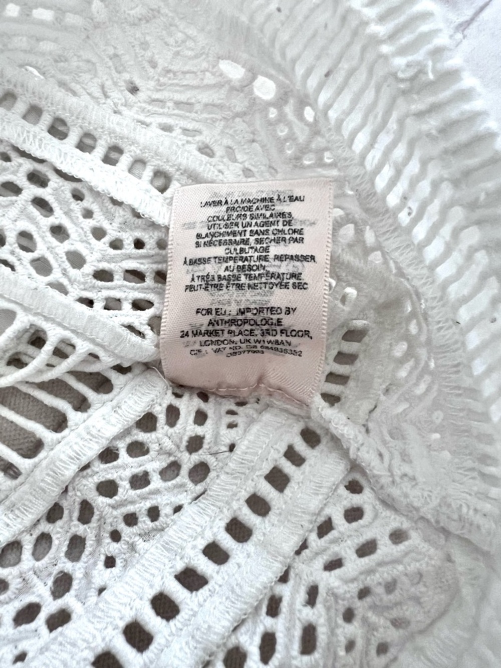 Maeve Lace Ladder cami top from Anthropologie, Size 4 - Picture 14 of 14
